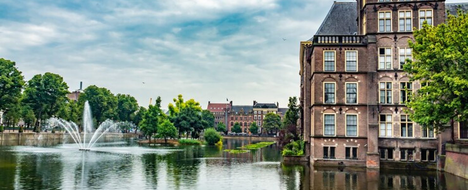 beautiful-shot-pond-near-binnenhof-netherlands_181624-34798