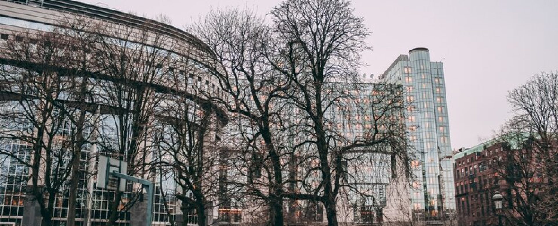 low-angle-shot-brussels-european-parliament-s-park_181624-44183